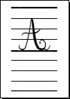 Affichage alphabet 1 lettre par page